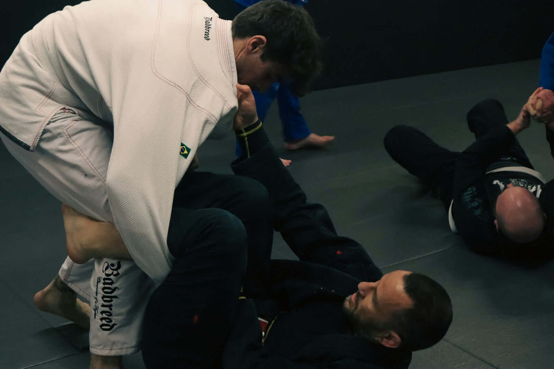 Brazilian Jiu Jitsu training with seamless designs in fight gear, enhancing performance and comfort for athletes.