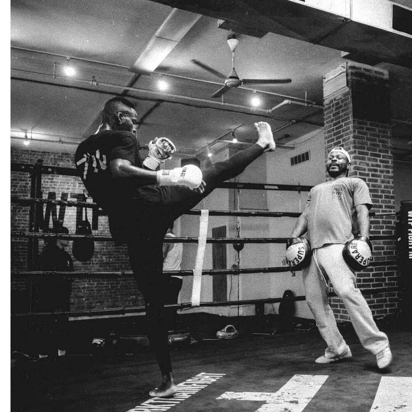 Bokshandschoenen-Marvin Hagler tegen Thomas Hearns