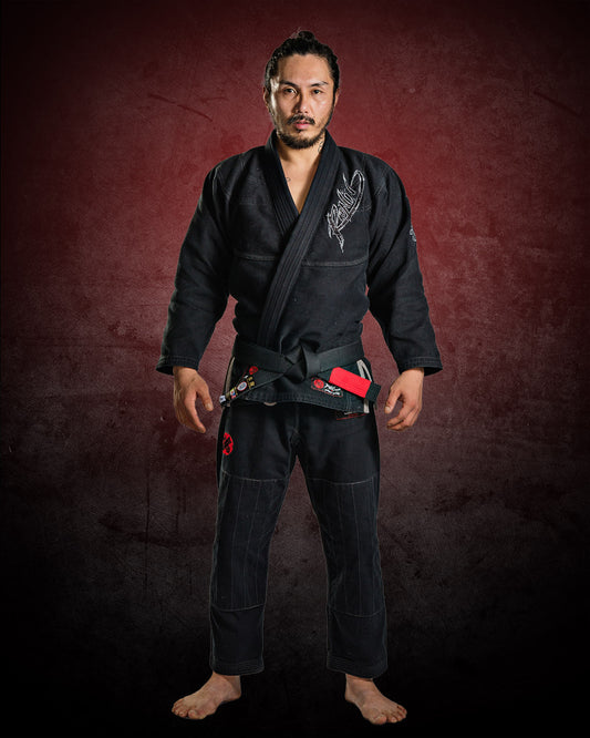 Roninbrand Samurai Ghost BJJ Gi - Black (Tatami Phantom)