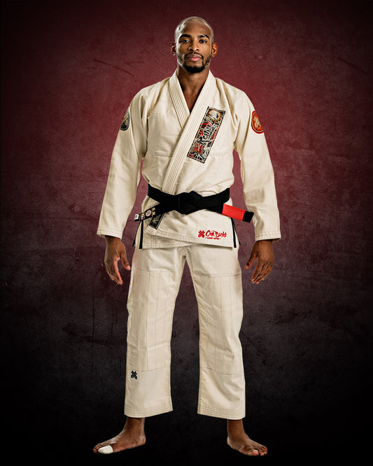 Roninbrand Oni Bushi BJJ Gi - Unbleached (White War)