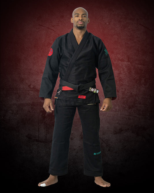 Roninbrand Shinsei Yugure BJJ Gi - Black (Silent Kill)